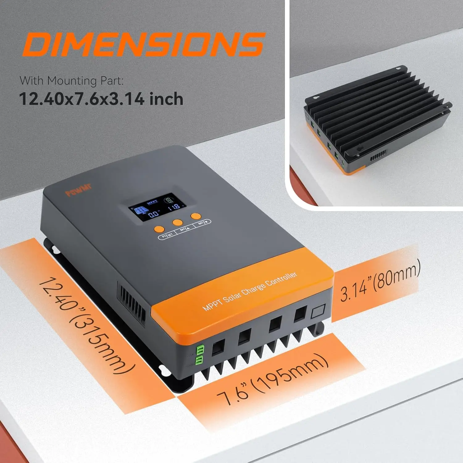 Charge Controller Solar - Контроллер заряда солнечных батарей PowMr Hot