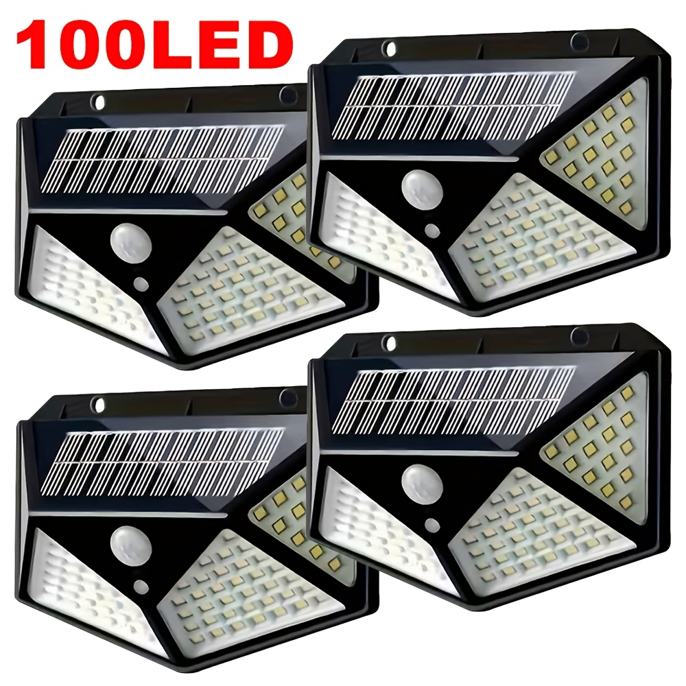 Solar Lamp - 100-светодиодный уличный солнечный светильник для сада,