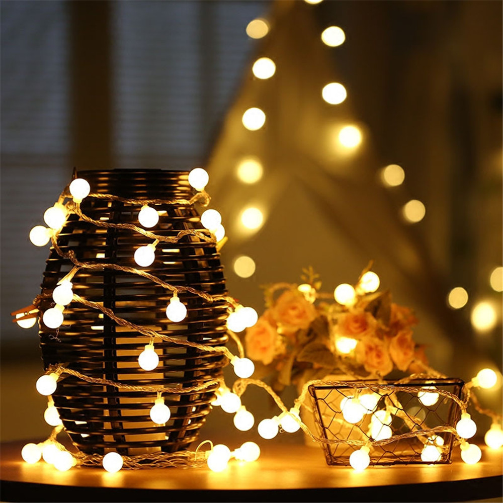 Светодиодные гирлянды 3-10 м н – обзор и цена Solar Lamp