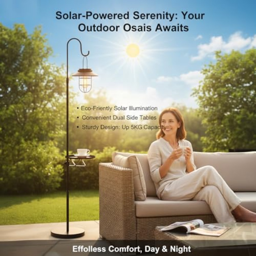 Солнечный напольный светильник – обзор и цена Solar Lamp