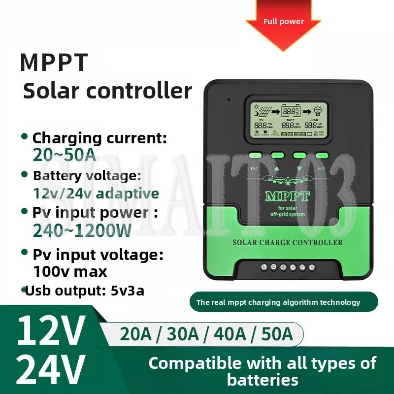 MPPT контроллер заряда солнечн – обзор и цена Charge Controller Solar