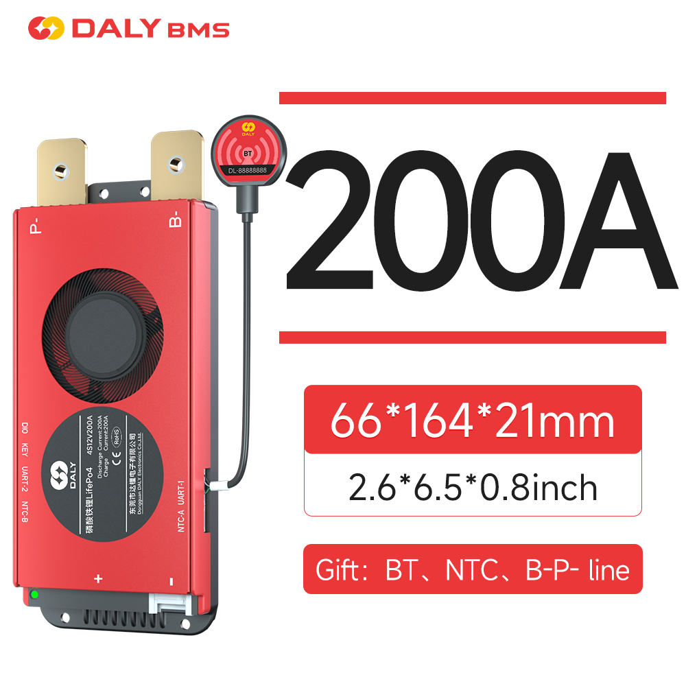 Daly BMS 200A LiFePo4 4S 12V 1 – обзор и цена Lithium Battery 12V